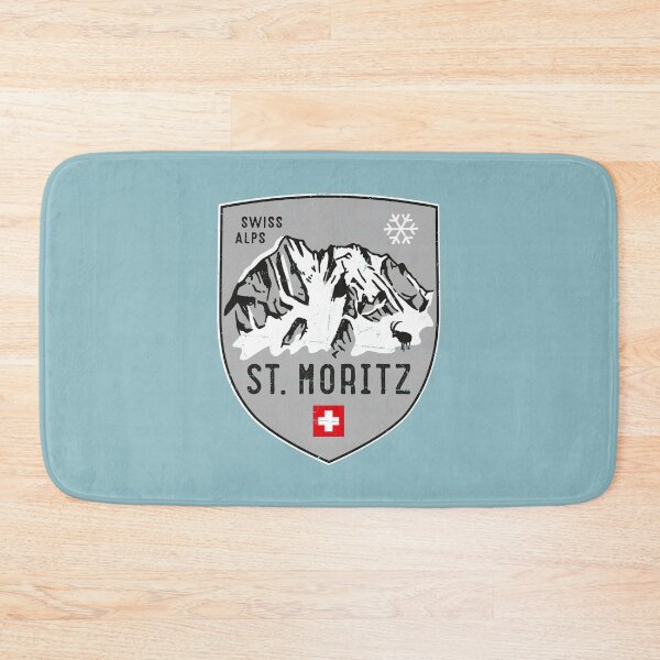 Item preview, St. Moritz Switzerland Emblem designed and sold by posay.