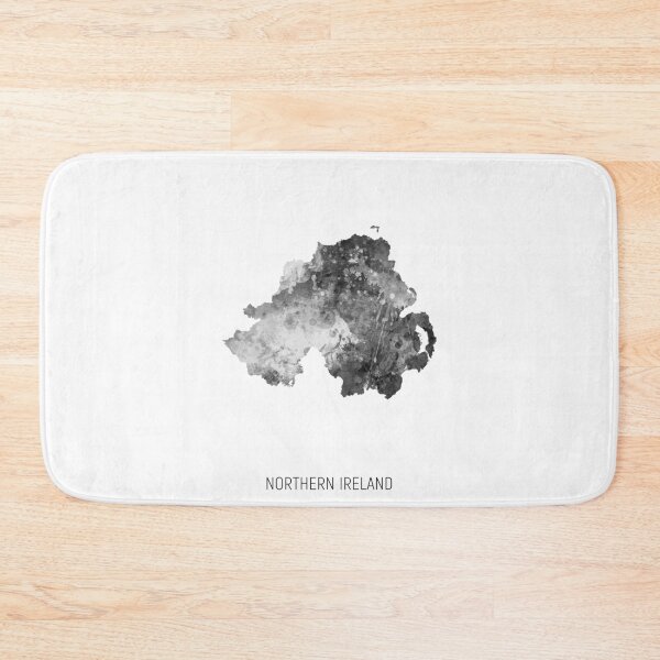 Item preview, Northern Ireland Watercolor Map designed and sold by ArtPrints.