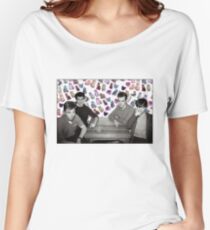 Camiseta ancha para mujer The Smiths + Cats ayyy