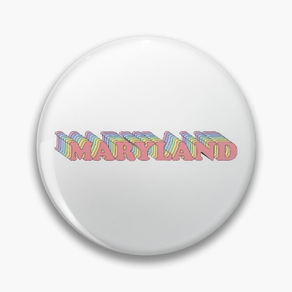 Item preview, Maryland Retro Rainbow designed and sold by maniacfitness.