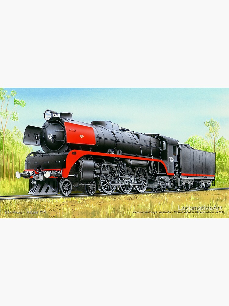 VicRail 4-6-4 R Class Hudson (R701) by LocomotiveArt