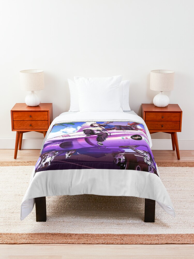 Couvre-lit « Anime manga girl », par Raionha | Redbubble