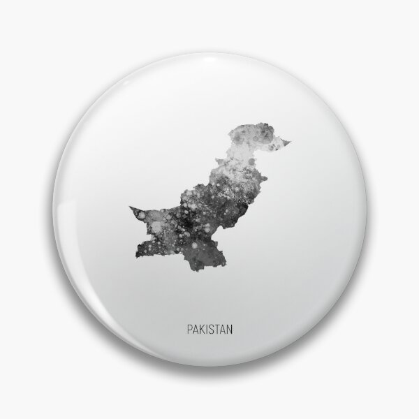 Artikelvorschau, Pakistan Watercolor Map entworfen und verkauft von ArtPrints.