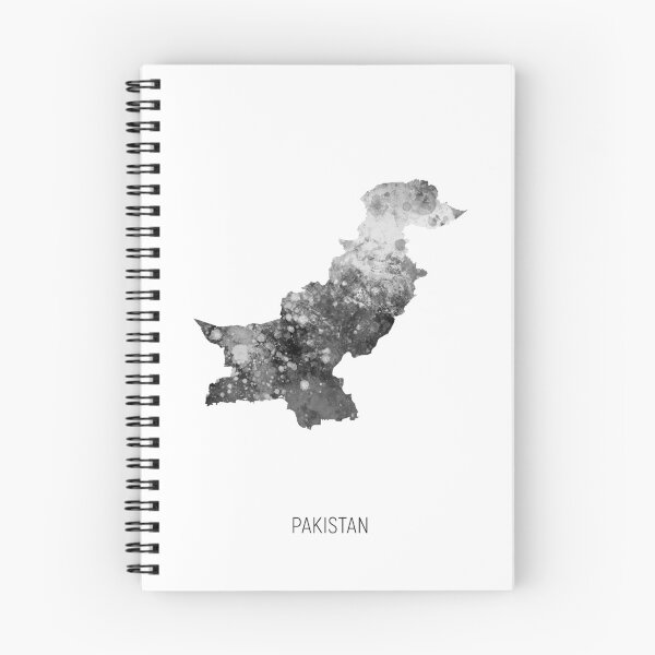 Item preview, Pakistan Watercolor Map designed and sold by ArtPrints.