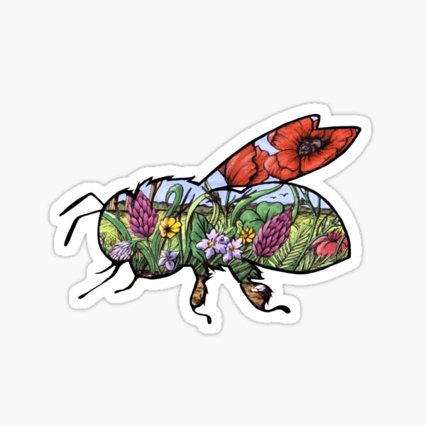 #saveourplanet for the bees Sticker
