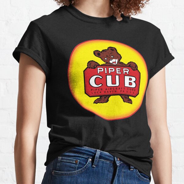 Piper Cub Vintage Aircraft USA Classic T-Shirt