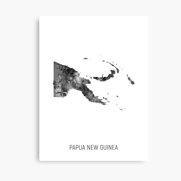Item preview, Papua New Guinea Watercolor Map designed and sold by MICHAEL TOMPSETT.