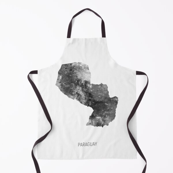 Item preview, Paraguay Watercolor Map designed and sold by ArtPrints.