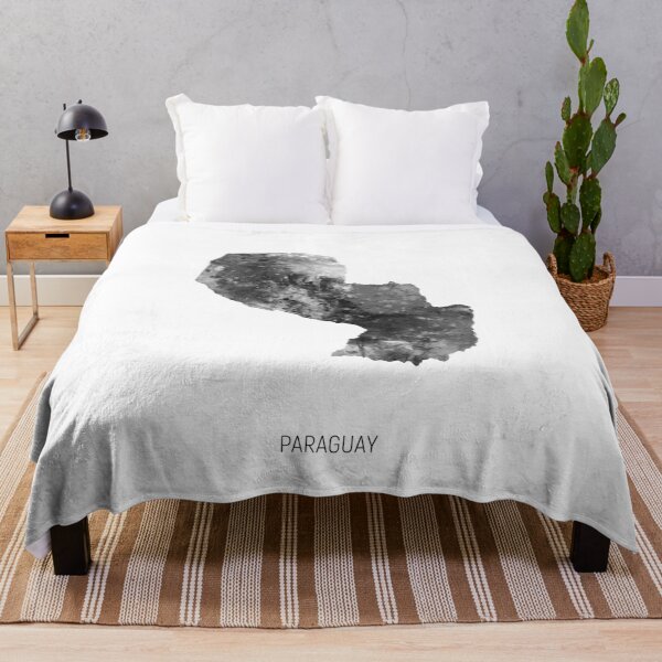 Item preview, Paraguay Watercolor Map designed and sold by ArtPrints.