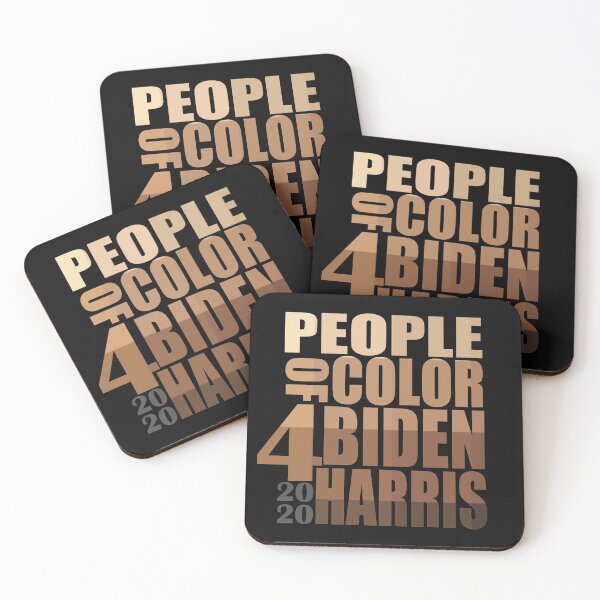 Item preview, People of color For Biden Harris USA Election 2020  designed and sold by daybreakagain.