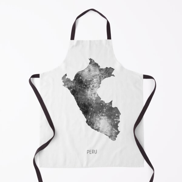 Item preview, Peru Watercolor Map designed and sold by ArtPrints.
