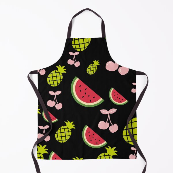 Item preview,  Fruits Black Pattern designed and sold by Farage Art.