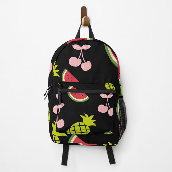 Item preview, Fruits Black Pattern designed and sold by Farage Art.