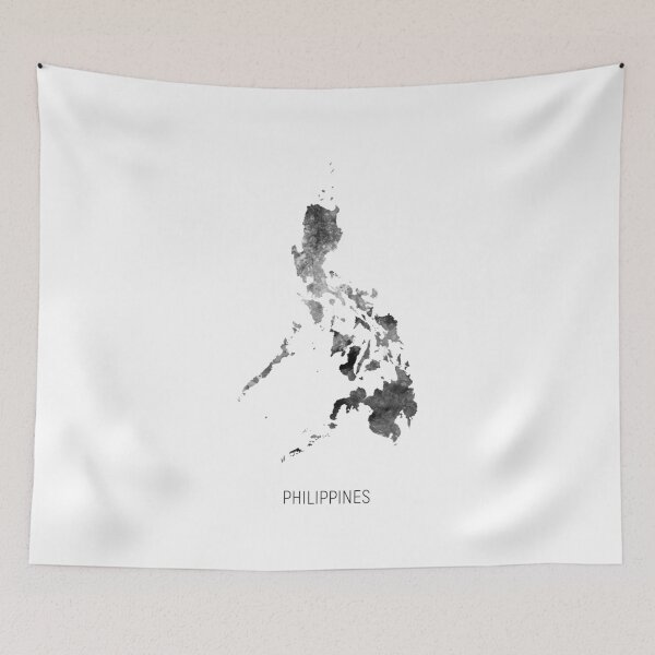 Item preview, Philippines Watercolor Map designed and sold by ArtPrints.