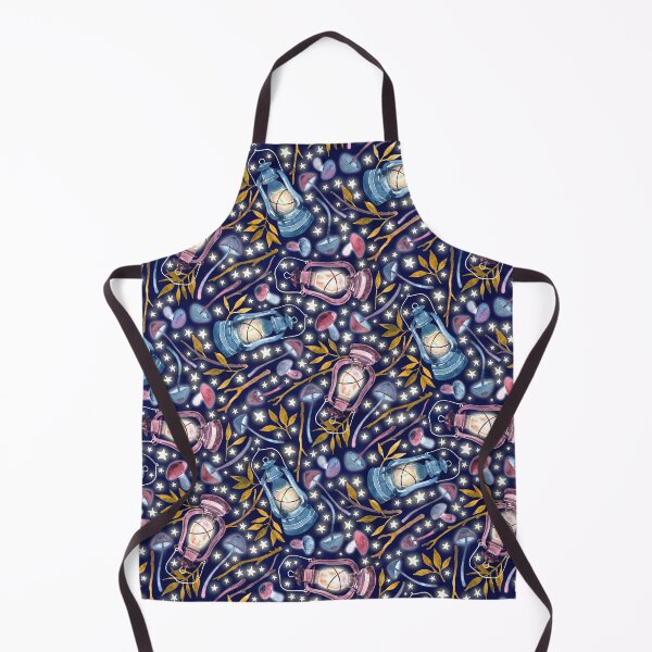 Item preview, Mysterious Mushrooms in Midnight Starlight designed and sold by Perrin Le Feuvre.