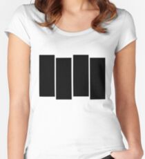 Black Flag shirt Women's Fitted Scoop T-Shirt