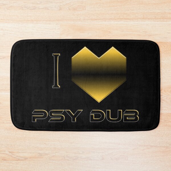 Item preview, I Love Psy Dub - Gold / Yellow designed and sold by NoMatterLab.