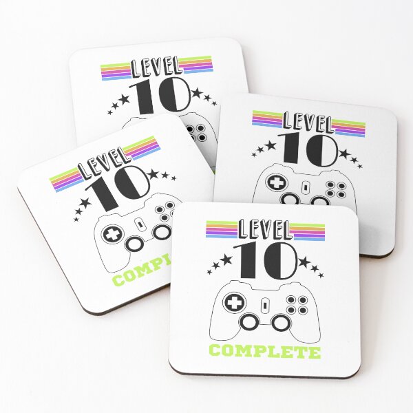 Item preview, level complete kids birthday gaming designed and sold by pirminio.