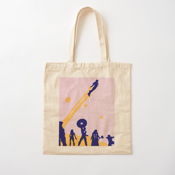 Avengers Silhouettes Cotton Tote Bag