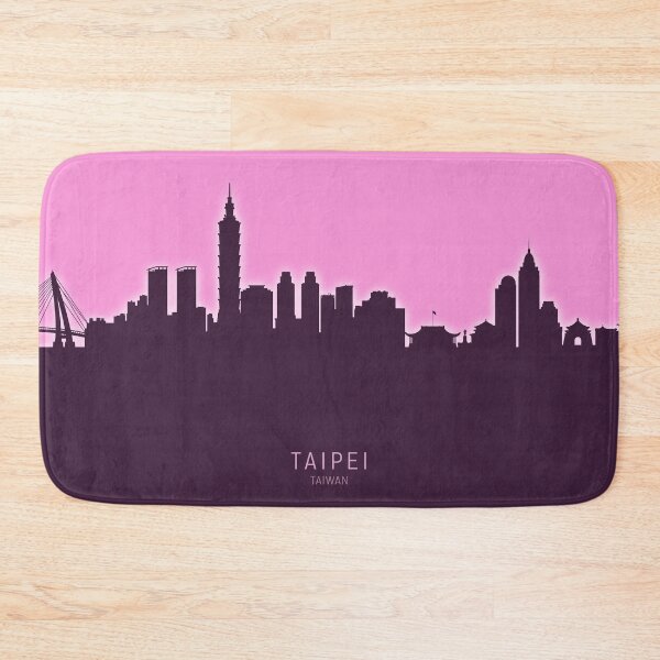 Item preview, Taipei Taiwan Skyline designed and sold by ArtPrints.