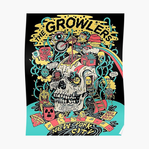 Growlers Posters Redbubble