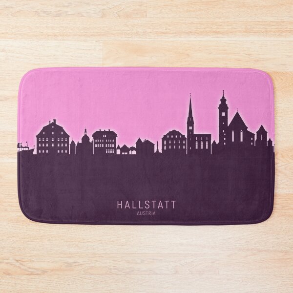 Item preview, Hallstatt Austria Skyline designed and sold by ArtPrints.
