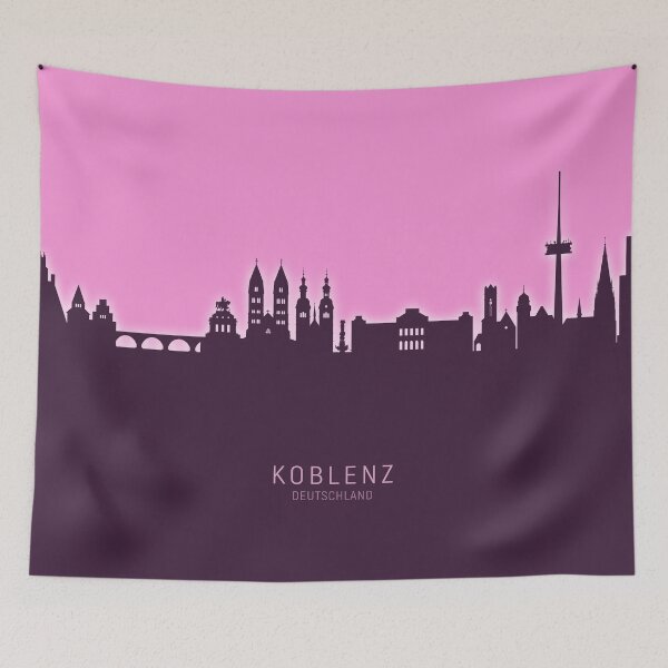 Item preview, Koblenz Germany Skyline designed and sold by ArtPrints.