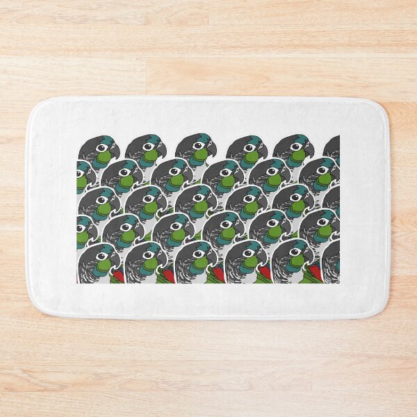 Artikelvorschau, Crimson Bellied Conure Pattern entworfen und verkauft von AdoraBirdArt.