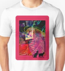 black cat Unisex T-Shirt