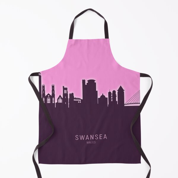 Item preview, Swansea Wales Skyline designed and sold by ArtPrints.