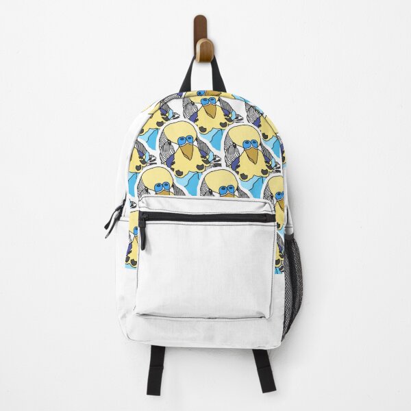 Item preview, Blue and Yellow Budgie Pattern designed and sold by AdoraBirdArt.
