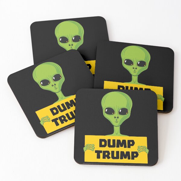 Artikelvorschau, Dump Trump protestiert gegen Alien entworfen und verkauft von zenpatterns.