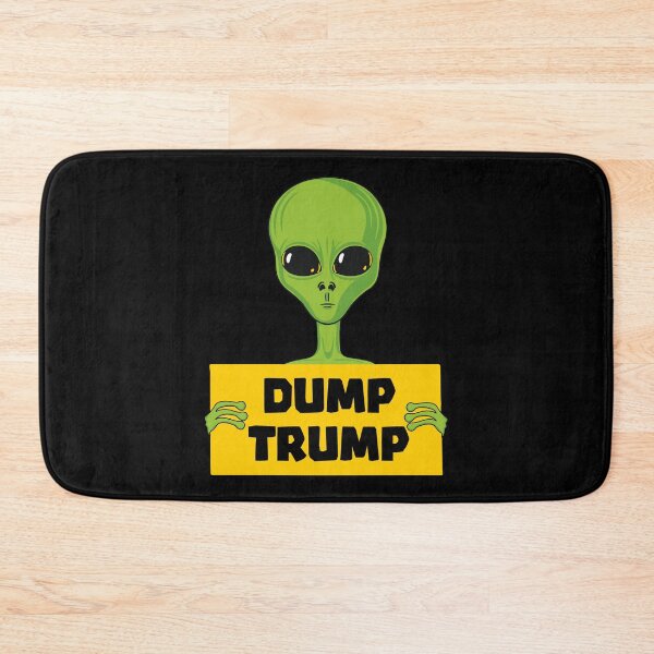 Item preview, Dump Trump Protesting Alien designed and sold by zenpatterns.