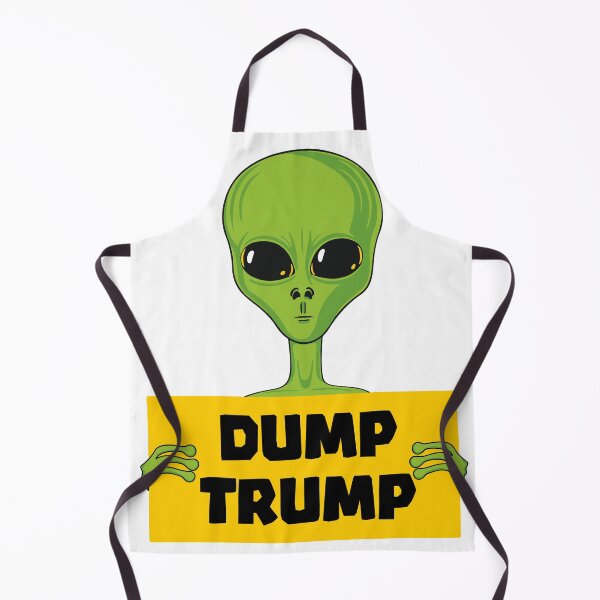 Item preview, Dump Trump Protesting Alien designed and sold by zenpatterns.