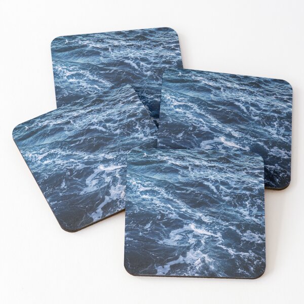 Item preview, Blue Green Ocean Waves designed and sold by Vector Scout Lab.