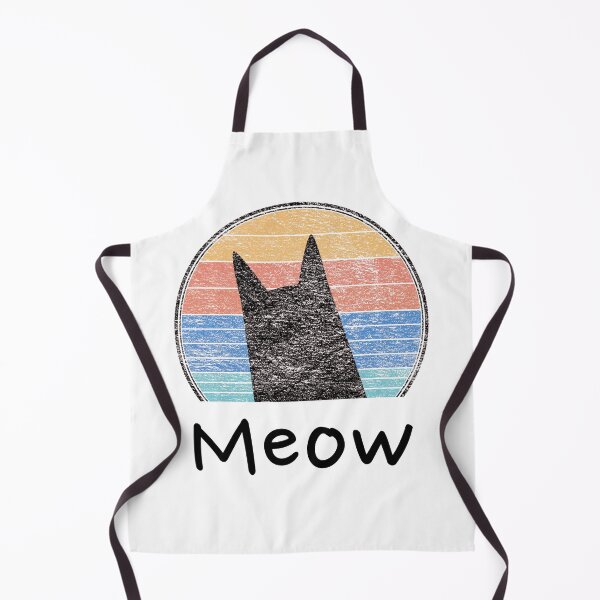 Item preview, black cat meow logo designed and sold by pirminio.