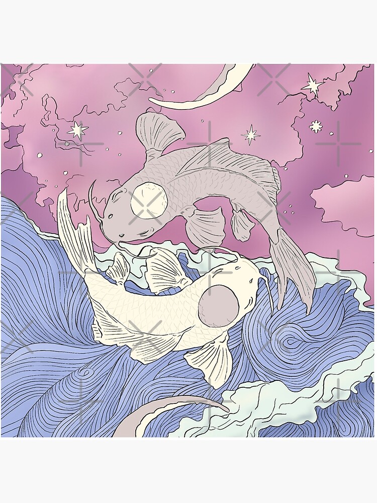 Tui and La, Moon and Ocean Spirits Art Nouveau by iypuff123