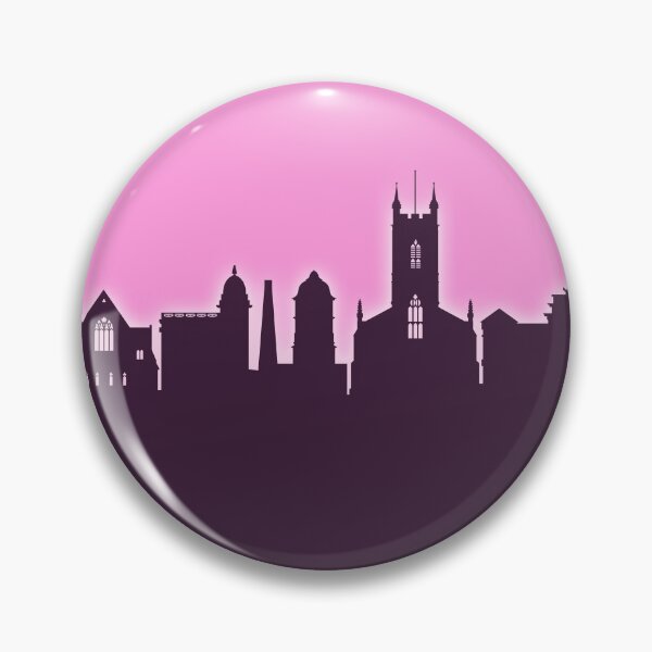 Item preview, Stoke-on-Trent England Skyline designed and sold by ArtPrints.