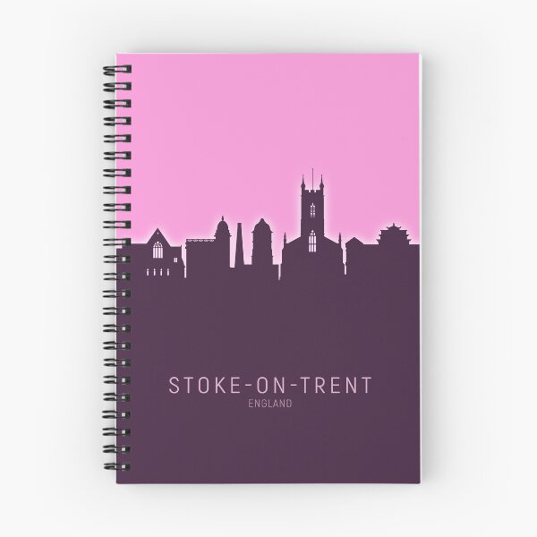 Item preview, Stoke-on-Trent England Skyline designed and sold by ArtPrints.