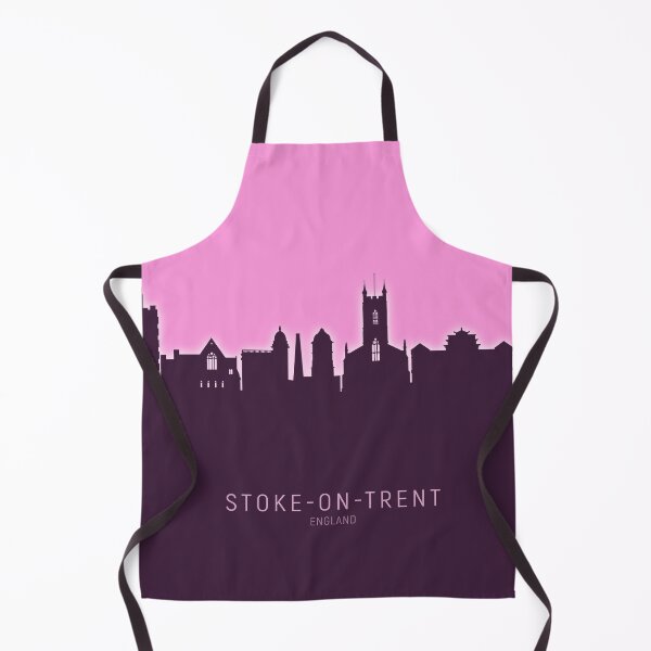 Item preview, Stoke-on-Trent England Skyline designed and sold by ArtPrints.