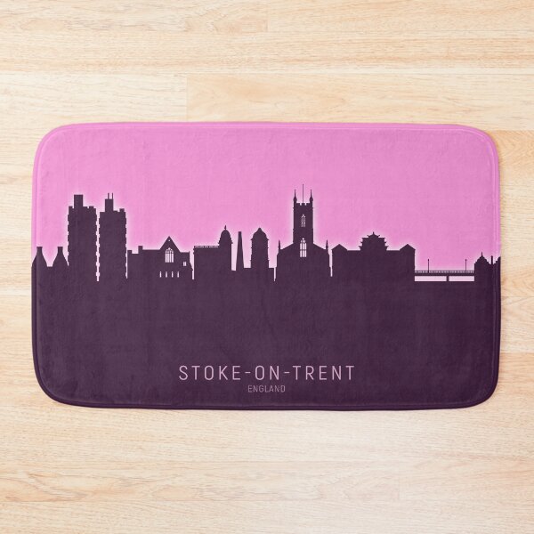 Item preview, Stoke-on-Trent England Skyline designed and sold by ArtPrints.