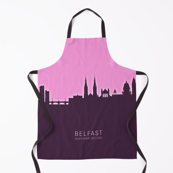 Item preview, Belfast Northern Ireland Skyline designed and sold by ArtPrints.