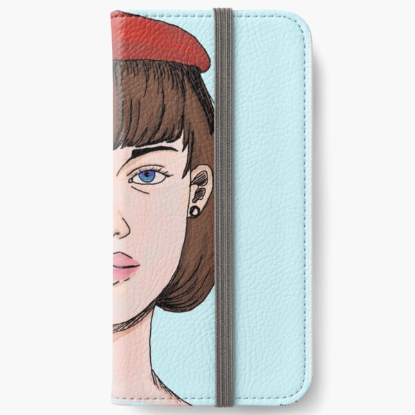 Red Beret iPhone Wallet
