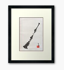 Shakuhachi Framed Print