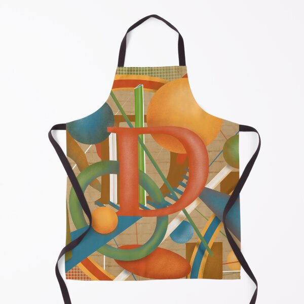 Item preview, Letter D - original artwork from "Letter series" designed and sold by Julia Rudens.
