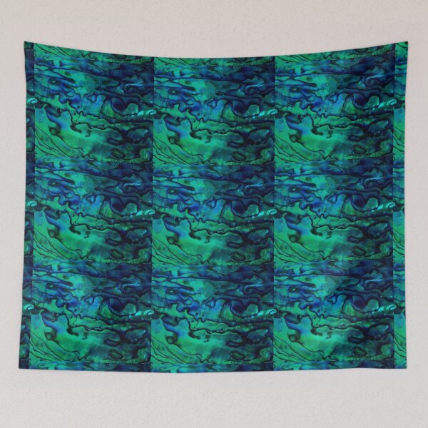 Item preview, Blue and Green Paua Shell Design  designed and sold by AtarangiDesigns.
