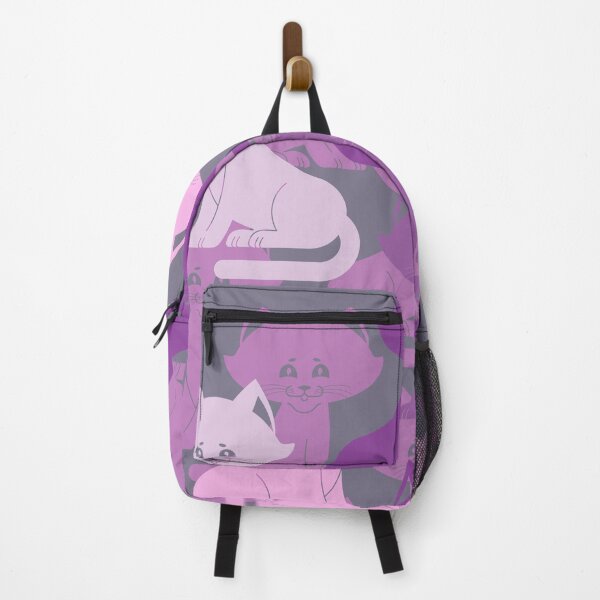 purple cat backpack
