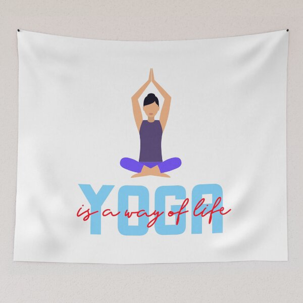 Item preview, Yoga is a Way of Life - Yoga Design designed and sold by mum-of-two.