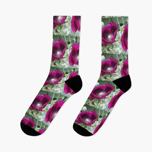 Item preview, Purple Poppies designed and sold by Pickle-Mouse.