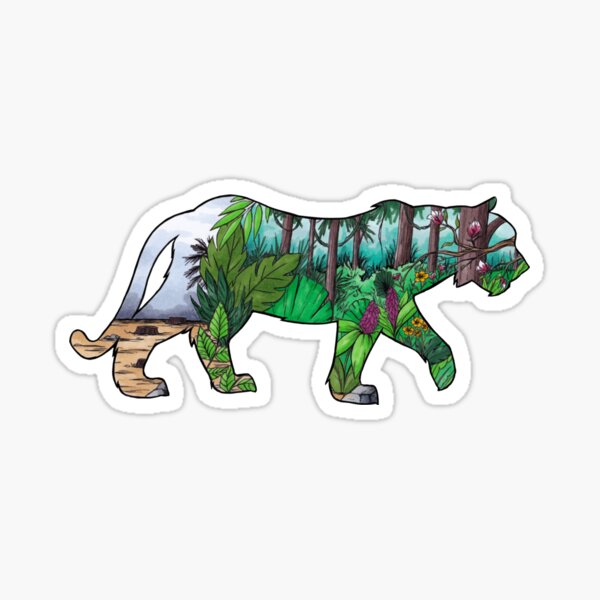 #saveourplanet for the tigers Sticker